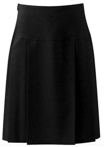 Pleated Henley Black skirt